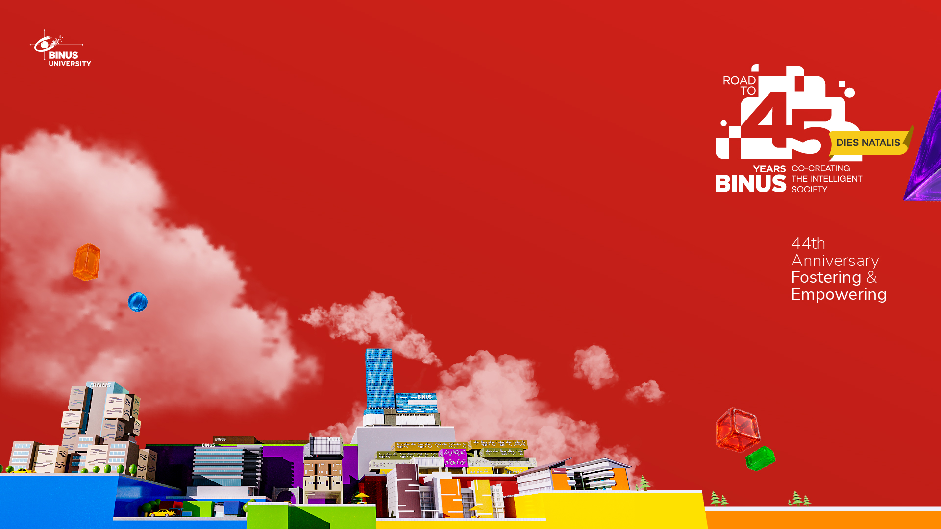 Wallpaper – Road to BINUS 45 Red