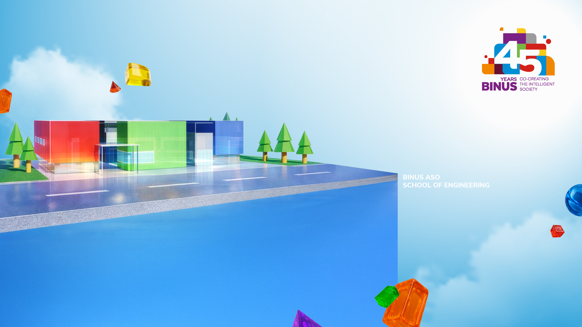 Wallpaper BINUS ASO School of Engineering