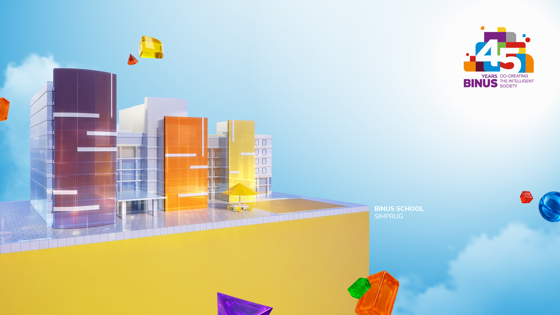 Wallpaper BINUS School Simprug