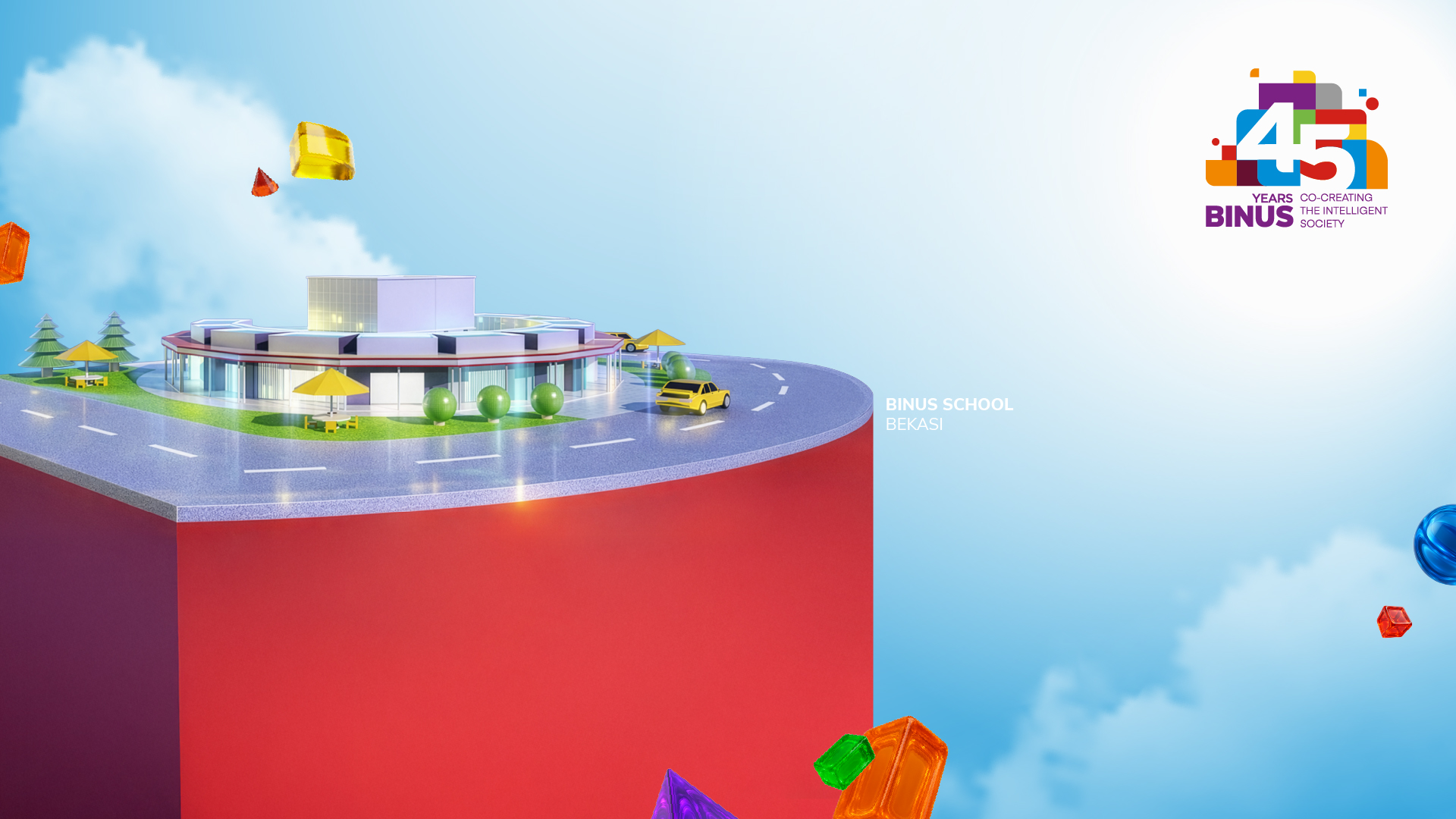 Wallpaper BINUS School Bekasi